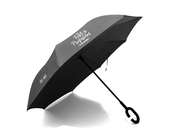 GUARDA-CHUVA INVERTIDO - CINZA - 108 CM