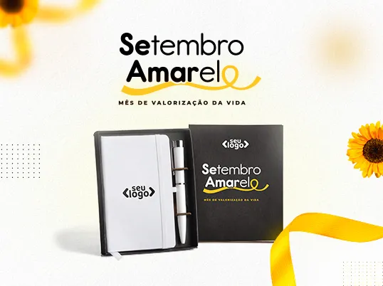 Fundo Brindes Setembro Amarelo