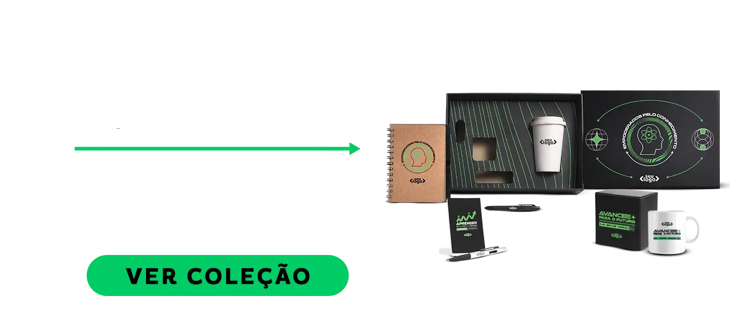 Brindes que reforçam os ensinamentos que seus Treinamentos querem passar 