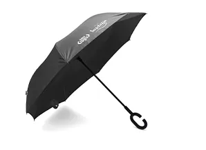 GUARDA-CHUVA INVERTIDO - CINZA - 108 CM