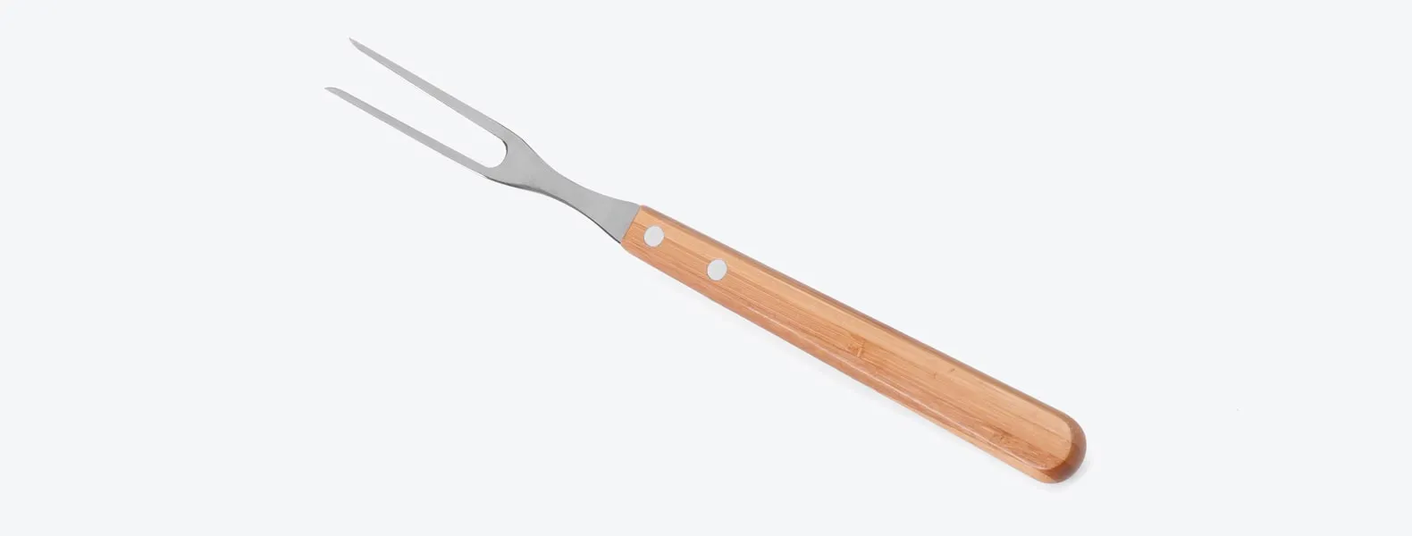 Conjunto com faca 7'', faca 4 para frutas e garfo em Bambu/Inox. Como cortesia, na faca 7 fazemos uma gravação com os cortes do boi.