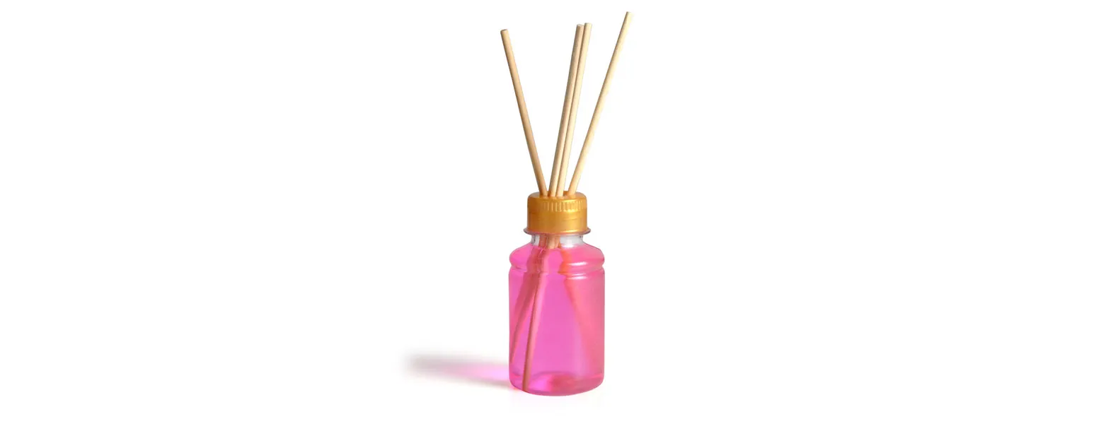 Kit para bandeja e aromatizador. Conta com bandeja redonda em bambu e aromatizador de ambiente com fragrância de orquídea.