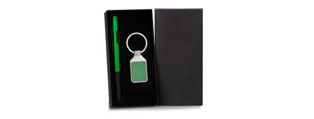 caneta-e-chaveiro-em-abs-metal-verde