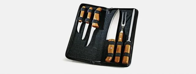 kit-de-facas-garfo-e-chaira-inox-bambu-com-estojo