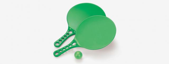 jogo-de-raquetes-em-polipropileno-verde-3-pcs