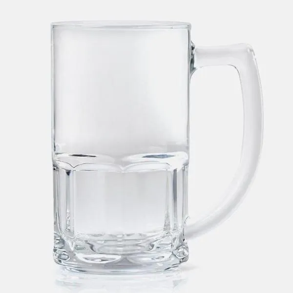 Caneca de Vidro para Chopp ou Cerveja. Capacidade: 340 ml