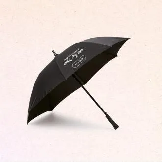 GUARDA-CHUVA AUTOMÁTICO PRETO - 106 CM