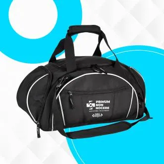 MALA ESPORTIVA EM NYLON / POLYESTER 300D PRETO - 35L