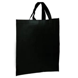 SACOLA EM TNT - 36,5X39,5 - PRETO