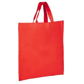 SACOLA EM TNT - 36,5X39,5 - VERMELHO