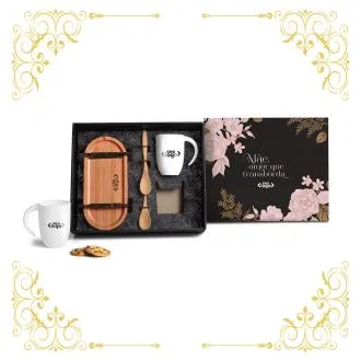 KIT PARA CAFÉ/CHÁ - 5 PÇS