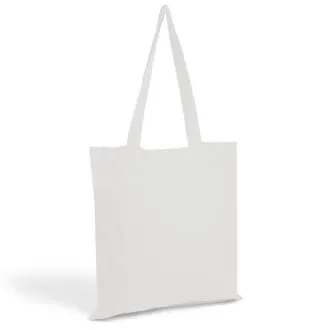 ECOBAG EM ALGODÃO RECICLADO / RPET - 38X42 - BRANCA