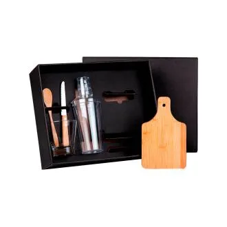 KIT PARA CAIPIRINHA COM COQUETELEIRA - 5 PÇS