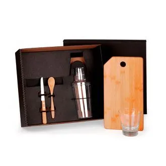 KIT PARA CAIPIRINHA E DRINKS - 5 PÇS