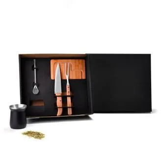 KIT PARA CHURRASCO / CHIMARRÃO / TERERE - 5 PÇS