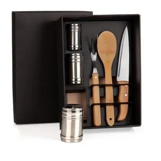 KIT PARA COZINHA E TEMPERO - 6 PÇS