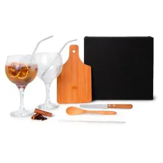 KIT PARA GIN TÔNICA - 8 PÇS