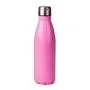 Garrafa em Aço Inox com tampa. Conta com pintura em rosa. Capacidade: 750ml